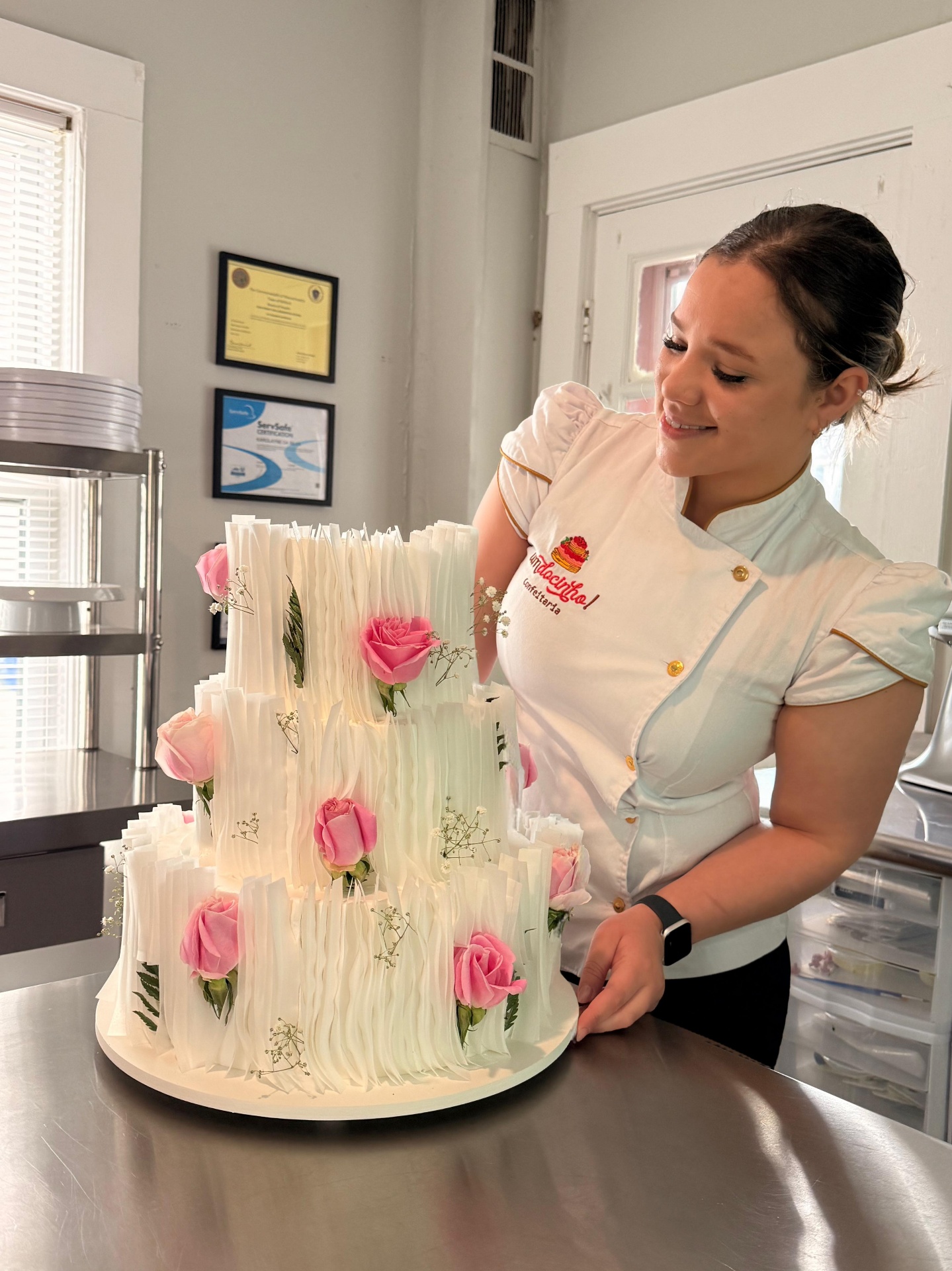 Confeitaria licenciada nos EUA — bolos de casamento e alta confeitaria